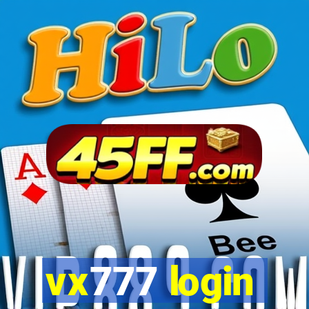 vx777 login